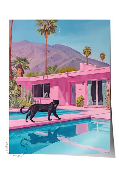 Postifull Çerçevesiz Poster Tablo, Duvar Posteri, Sanatsal Hd Baskı, Gizli Ba...