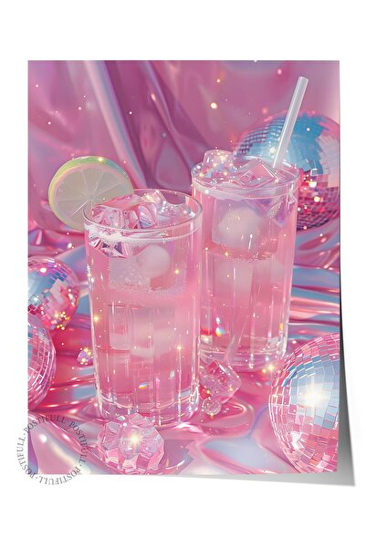 Postifull Çerçevesiz Poster Tablo, Duvar Posteri, Sanatsal Hd Baskı, Yaz Akşa...