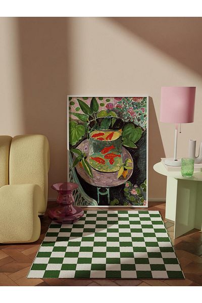Postifull Pictură poster fără încadrare, poster de perete, imprimare artistică HD, prin junglă, maximalist nr:260