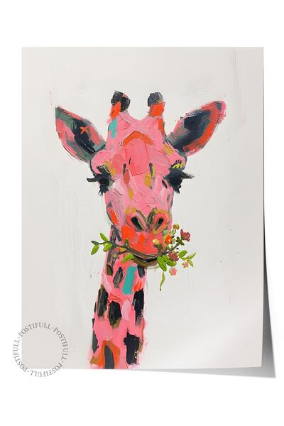 Postifull Çerçevesiz Poster Tablo, Duvar Posteri, Sanatsal Hd Baskı, Girgin Z...