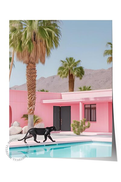 Postifull Çerçevesiz Poster Tablo, Duvar Posteri, Sanatsal Baskı, Pastel Soka...