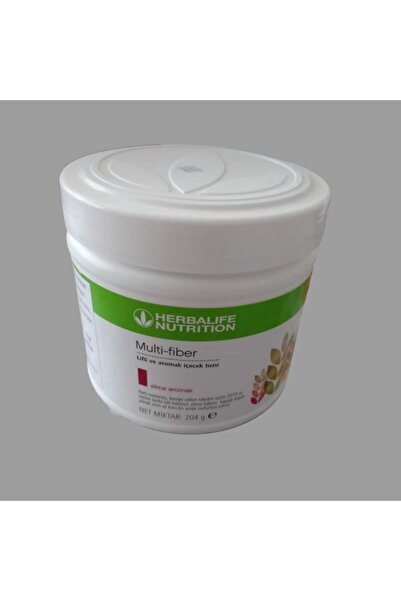 Herbalife Multi-fiber Lifli Ve Aromalı Içecek Tozu Elma Aromalı 204 Gram Mult...