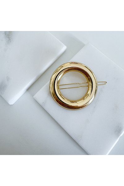 CHARMLUCKY Metal Circle Buckle
