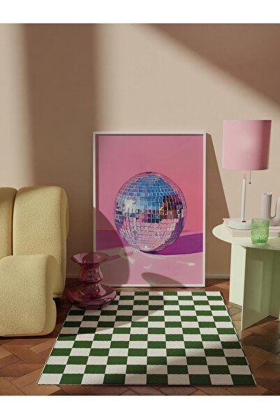 Postifull Çerçevesiz Poster Tablo, Duvar Posteri, Sanatsal Baskı, Mor Işıltıların Balosu , Maximalist No:56