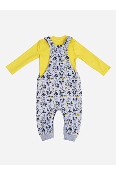 Mickey Mouse Lisanslı Salopet Takım 18337