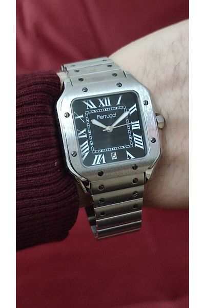 Ferrucci Steel Case Men's Wristwatch Function 2020