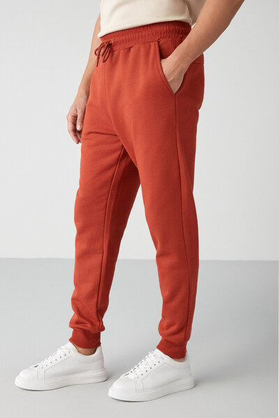 GRIMELANGE Jeremiah Men's Regular Leg Stretch Fabric Tile Colored Tracksuit with Lanyard Waist and Elastic Pockets