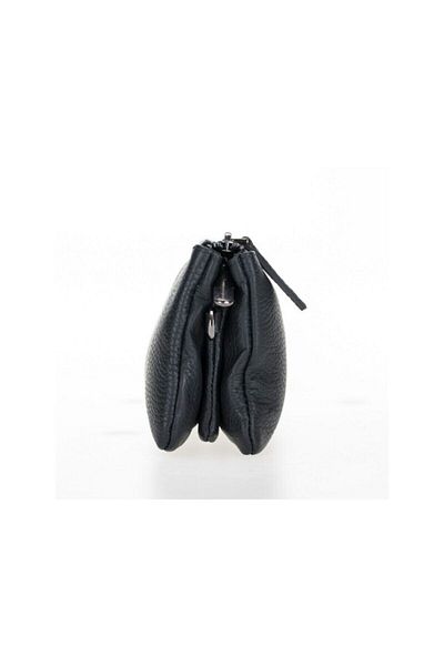 PLM Jaya Portfolio Strap Leather Women's Bag Fl01 Black