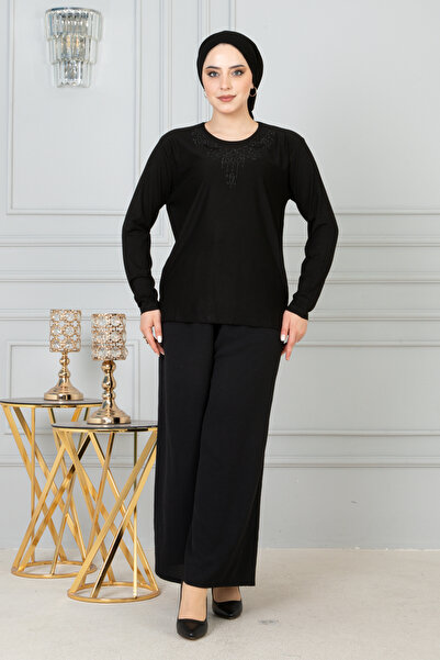 nacar çarşı Women's Mother Combed Cotton Blouse