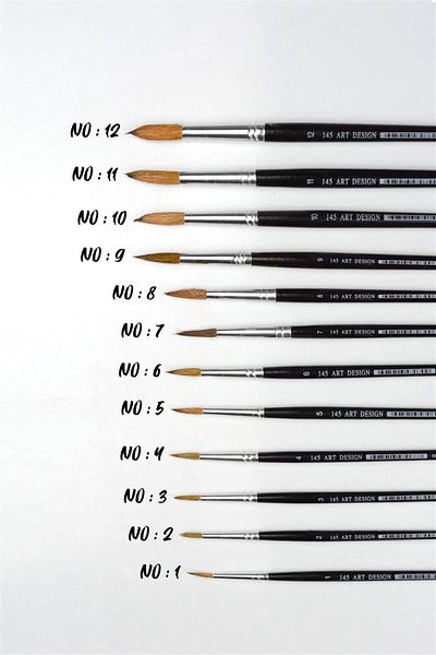 Ref-San 145 Art Design Πινέλο Μονό Νο:7