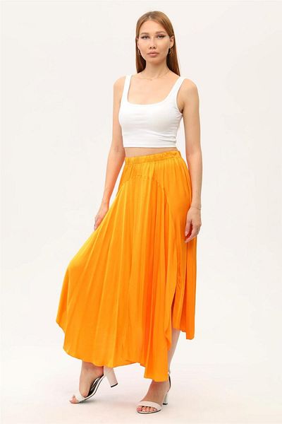 HomeStore Orange Etikett mit elastischer Taille, segmentiertem Ripping und Nähten