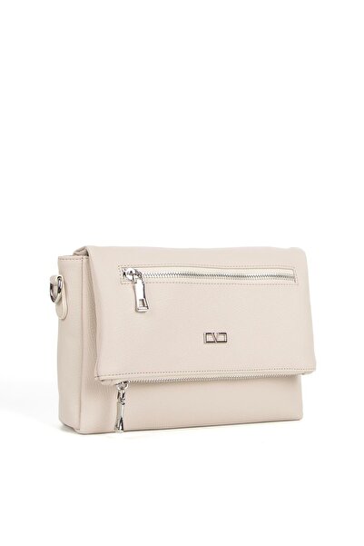 HNB Γυναικεία Τσάντα MV115 Μπεζ