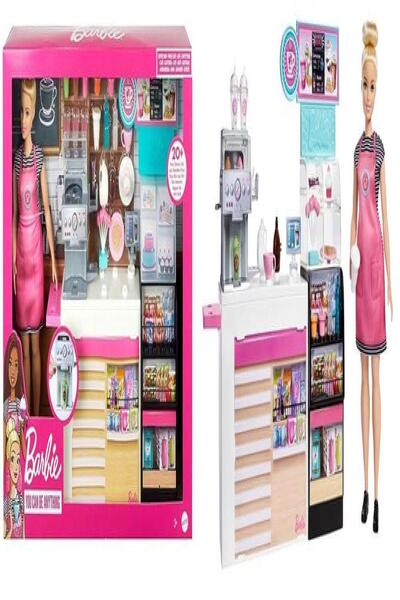 Genel Markalar Barbıenin Kahve Dükkanı Oyun Seti Gmw03