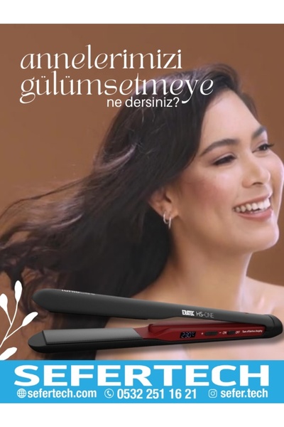 ERATEC Kablosuz Saç Düzleştirici Hs-one