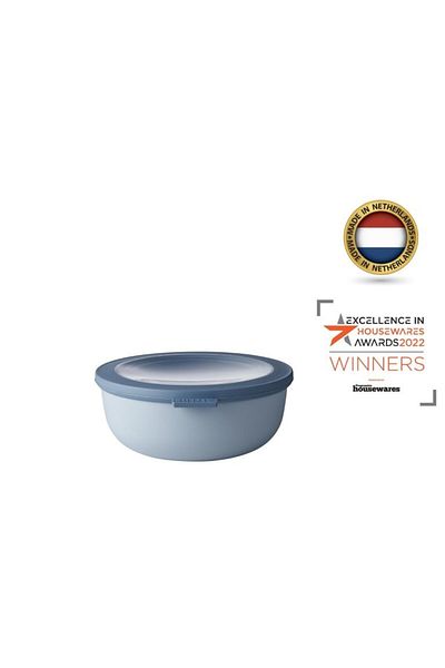Mepal وعاء طعام دائري متعدد الاستخدامات بسعة 1250 مل