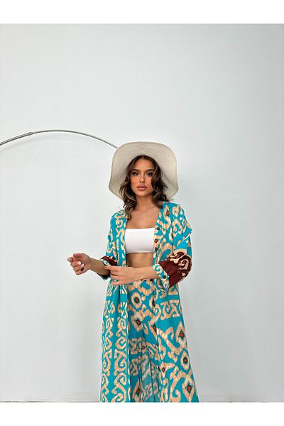 BANG SHOPPING Women's Long Kimono Set