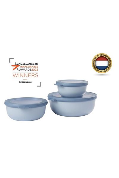 Mepal Set Cirqula Round 3 Piece Storage Container