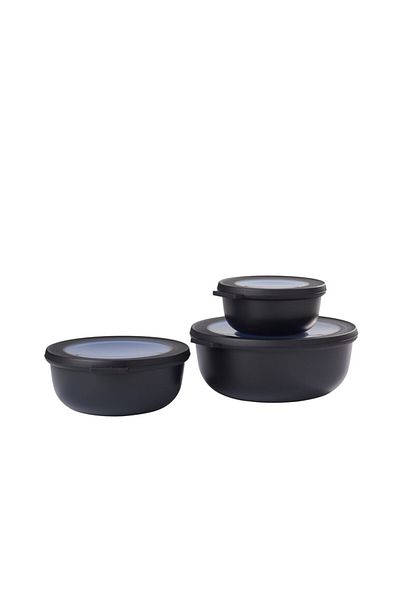 Mepal Set Cirqula Round 3 Piece Storage Container
