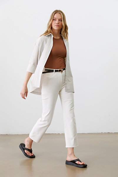 urban focus Slit Oversize Shirt