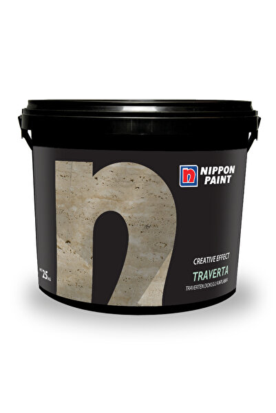 Nippon Paint Nippon Traverta Doğal Taş Görünümlü Dekoratif Kaplama 25kg