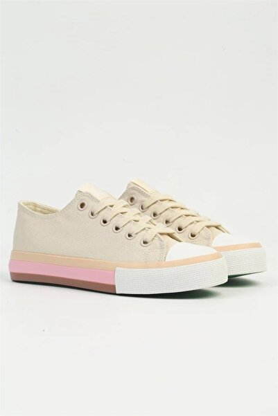 Benetton Pantofi sport de damă Bnı-10031z Bej