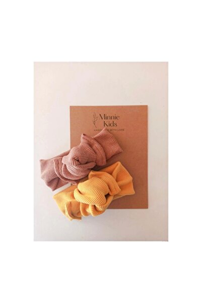 MinnieKids 2 قطعة باندانا مضلعة