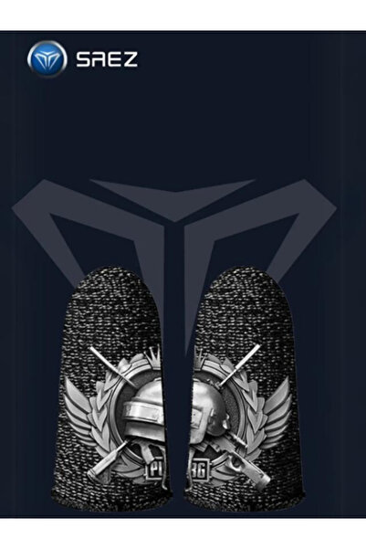 Saez E-spor Parmak Eldivenleri Pubg Oyun Eldiveni Özel Baskı 1 Çift 2 Parmakl...