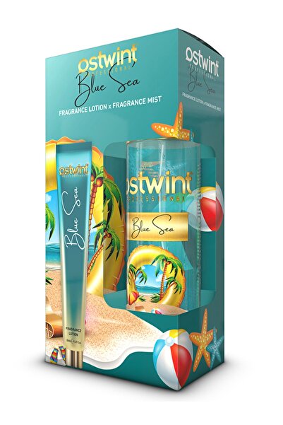 Ostwint Blue Sea Vücut Spreyi 200ml Ve Vücut Kremi 50ml Set Ferahlatıcı Deniz...