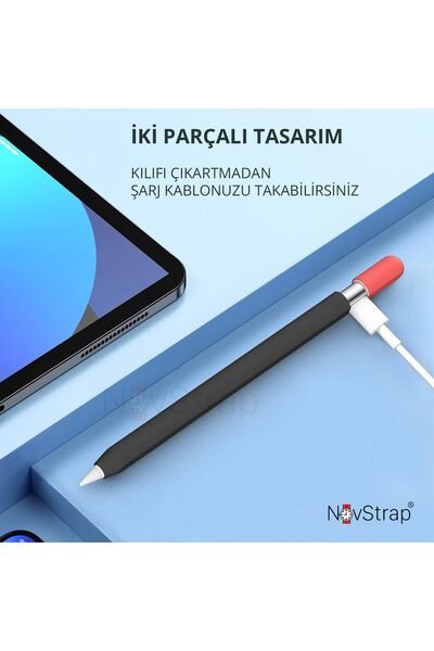 NovStrap حافظة متوافقة مع Apple Pencil Usb-C حافظة حماية من السيليكون لقلم Apple Pencil Usb C