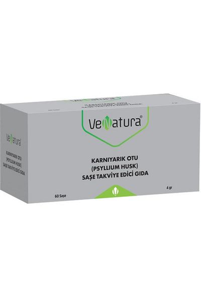 VeNatura PsylliumHuskKarnıyarık Herb - Sachet Food Supplement 60 Sachets