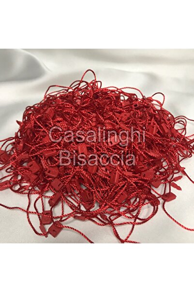 bisaccia حبل قفل ملون اختياري، حبل أحمر K1، حبل معلق ملون - 100 قطعة