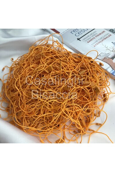 bisaccia Renk Seçenekli Kilitli İp Turuncu Etiket İpi Renkli Asmalı İp - 100 ...