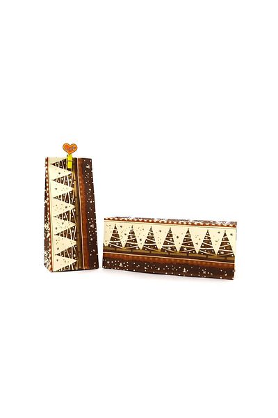 reprodesign Шарени хартиени торбички 8x20x5 см - 10 броя Модел: 23