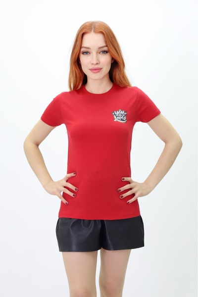 Get Crazy You Me So Loved - Άνετο μπλουζάκι με στάμπα