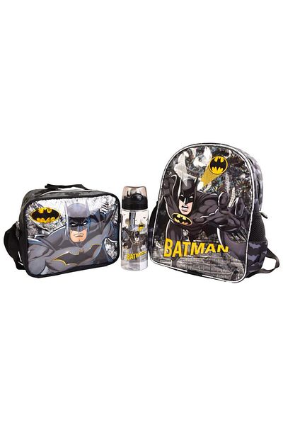 Batman Boy's Kindergarten Bag Set / Ellaboni Batman Kindergarten Bag Set