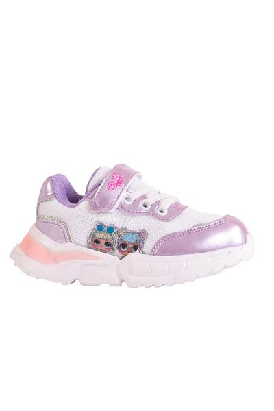 LOL Girl's Light Sole Pink&Lilac Sports Shoes Sneakers