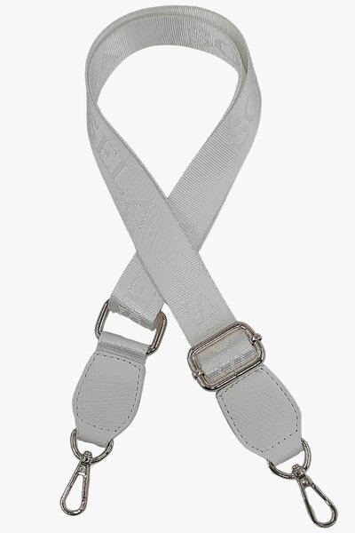 SOSELA 99-90002 White 3 Cm Column Nickel Strap Bag Accessory