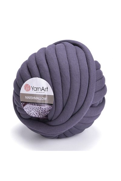 Yarnart Marshmallow - Knot Pillow Rope Anthracite-908