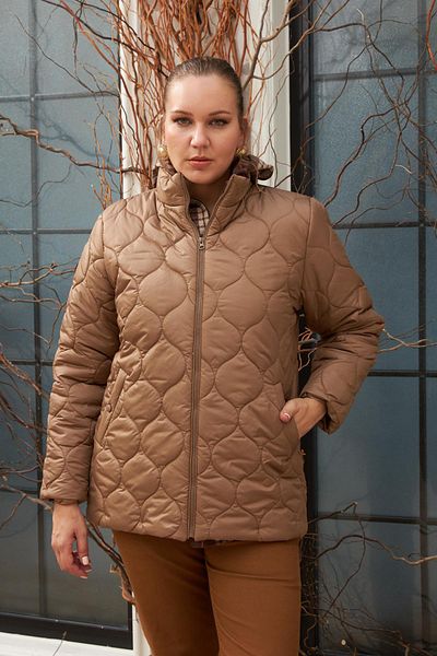 RMG Quilted Plus Size Mink Coat