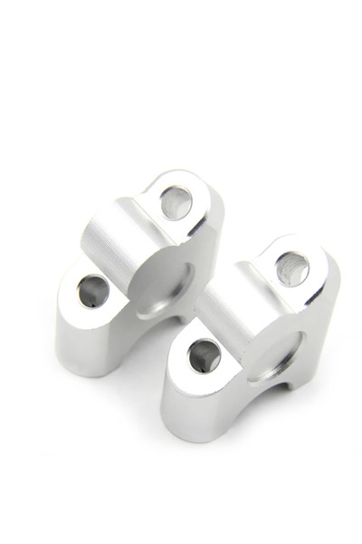 Knmaster 22 Mm Motosiklet Gri Gidon Yükseltme Aparatı