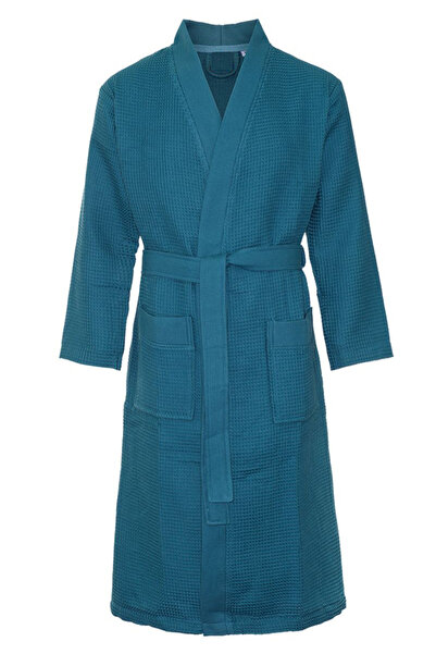 TEXTILE COLORS Halat de baie din bumbac Pique Kimono