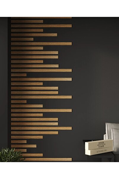 Step and Maker Duvar Dekorasyon Çıtası 5 Farklı Ebat (100cm+80cm+60cm+40cm+20cm)Toplam 25 adet panel