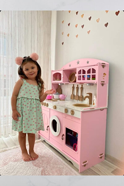 Hedef Pembe Montessori Oyuncak Mutfak