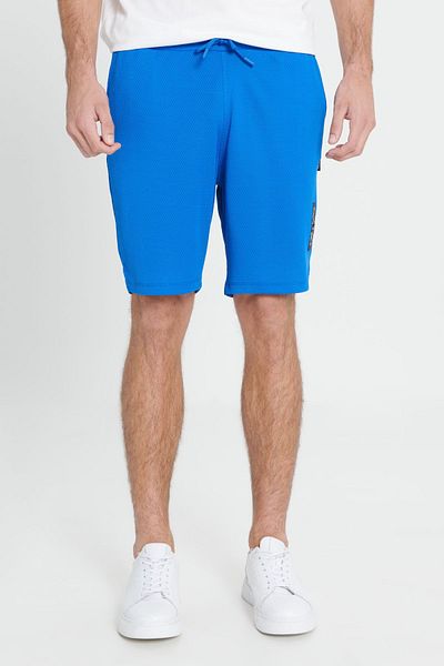 AC&Co / Altınyıldız Classics Férfi Saks Blue Standard Fit normál szabású kötött sportrövidnadrág
