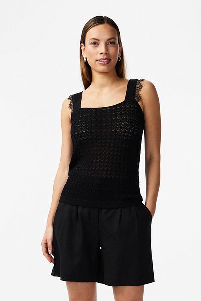 YAS. YASKILANO Textured Strappy Shirt