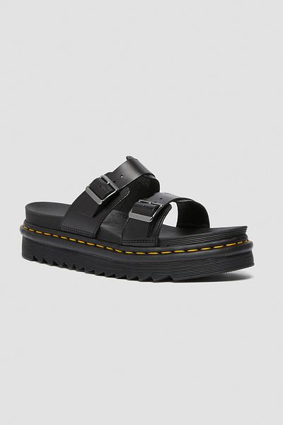 Dr. Martens Myles Black Brando - Bequem geschnittener Stoff