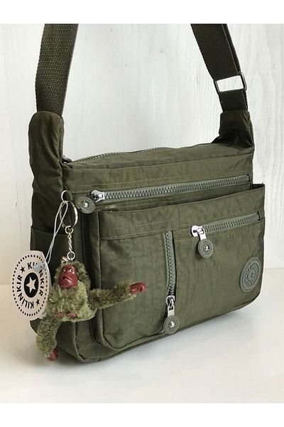 Klinkır Kılinkır Messenger Bag Multi-Pocket Cross Strap Rain Resistant Fabric