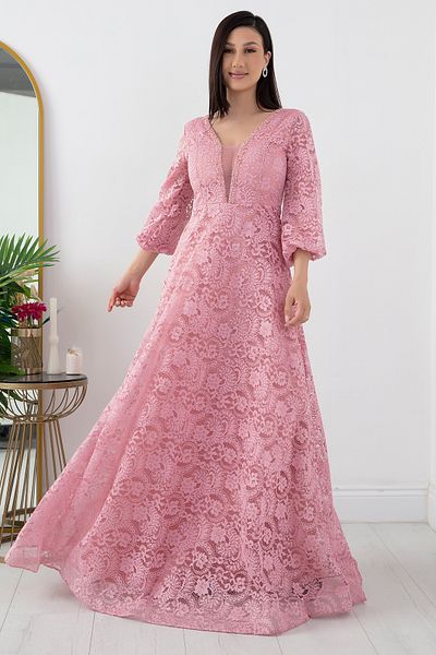 PULLIMM Rochie lungă din dantelă Mimosa 13312