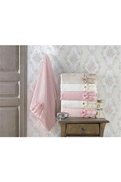 Pupilla Cotton Velvet Laced 6 Pack Hand-face Towel 50*90 Romantic