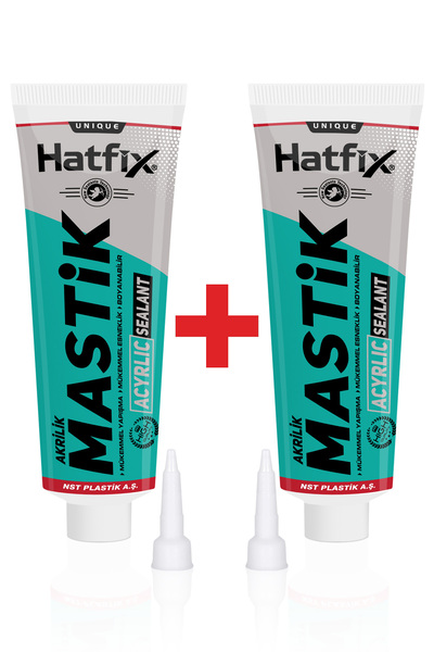 Hatfix Akrilik Mastik 2'li Ambalaj // Acrylic Sealant (2PCS)